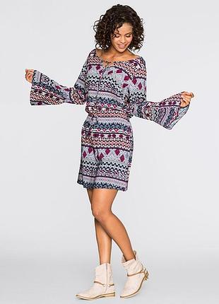 Распродажа cухняя bodyflirt натуральная этатность с расклешенными рукавами