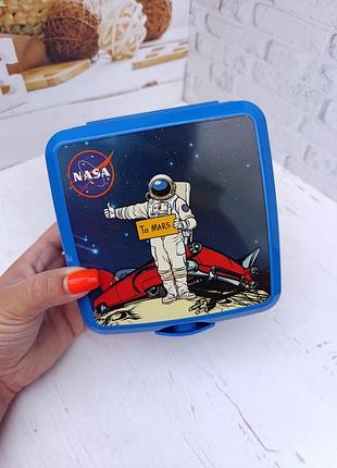 Ланч бокс дитячий космонавт 14*14*9см