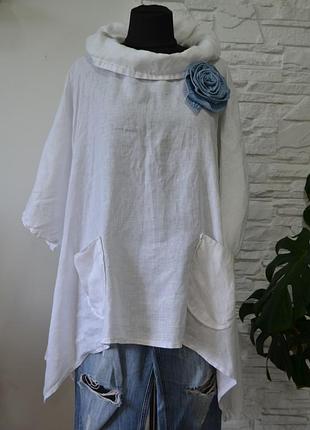 ✅ туніка лляна - бохо‼️ 👍 onesize 6