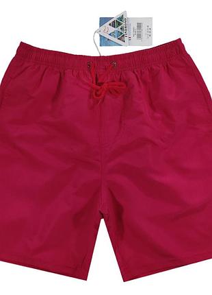 Шорты пляжные мужские удлиненные l, xl, 3xl красный