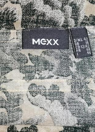 Брендовая блуза из натуральных материалов mexx. 100% хлопок (под джинсы,брюки,юбка, сандали, босоножки)3 фото