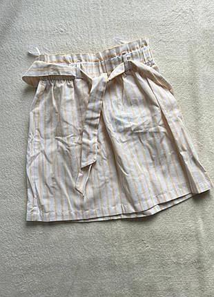 Юбка из льна