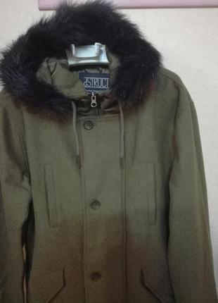 Крутая качественная мужская куртка парка деми dstruct, р.m3 фото
