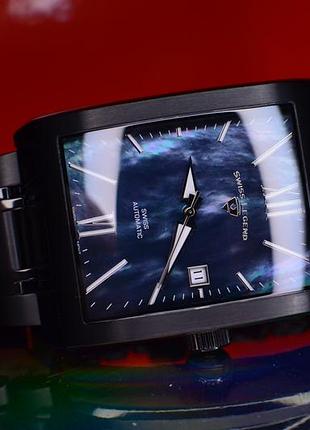 Часы швейцарские механика. sl-30012-black