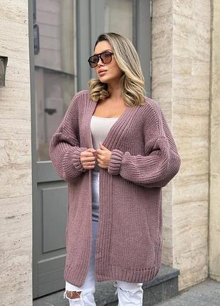 В'язаний кардиган 4