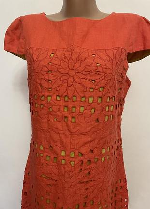 Роскошное платье лён