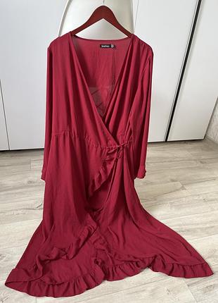 Шифонова сукня на затин