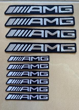 Новые нашивки наклейки с логотипом "amg mercedes benz мерседес бенз
