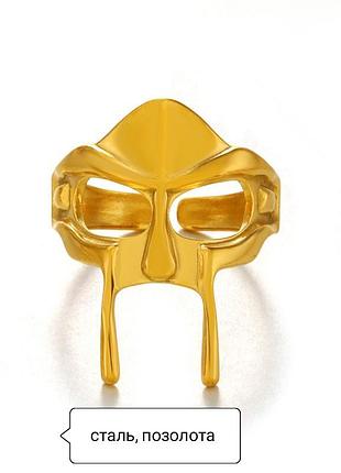 Нержавеющая сталь позолота кольцо маска кольцо кольцо кольца