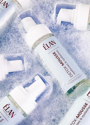 Elan detox mouse пінка для вій та брів