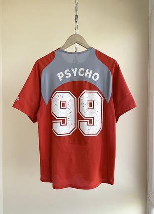 Вінтажна чоловіча спортивна футболка футбольне джерсі nike t90 total 90 psycho 99 football jersey t-shirt vintage вінтаж 2000х m