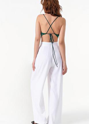 Топ шелк атласный.с открытой спин.р.s