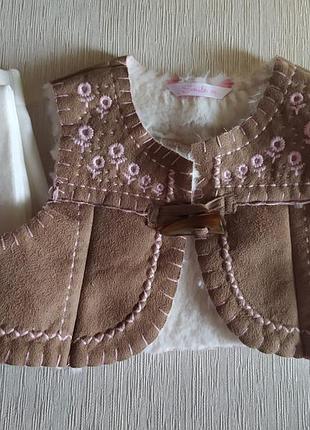 Набір для дівчинки  колготи next   і безрукавка 86 р