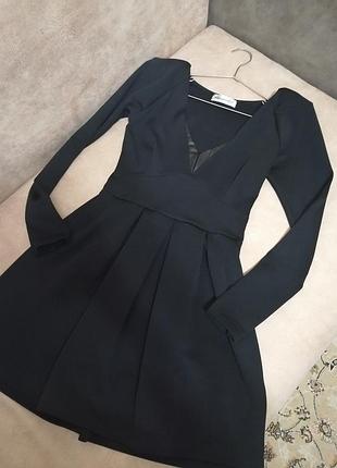 Маленькое чёрное платье missguided xs-s