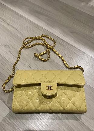 Сумка клатч кросбоді chanel шанель шкіра ікра базова оригінал номерна вечірня жіноча