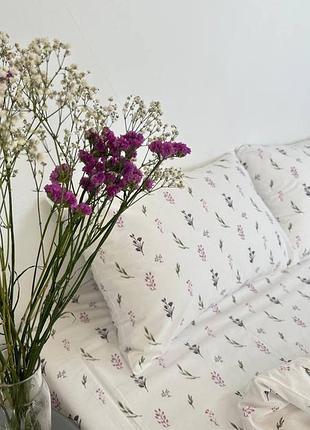 Комплект постельного белья ранфорс постельное белье ранфорс евро семейный двухспалка полуторачка