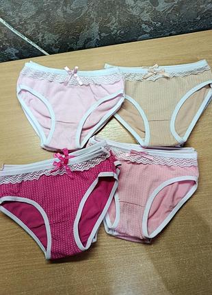 Трусики на девочку, 2-3 года. осталось 5 штук, цена за все 5 шт 2