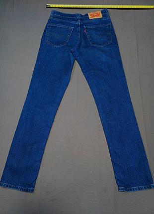 Талия 80 см levis 511 04511-0460 синие джинсы size w30 l32 170/76a