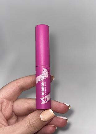Too faced ribbon wrapped lash extreme lenght mascara travel size туш для подовження вій для об'єму та підкручення вій