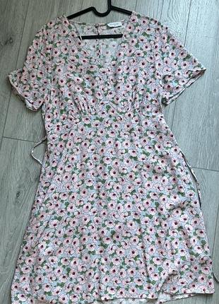 Сукня в квітковий принт papaya