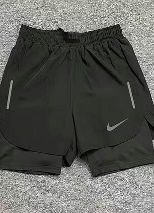 Шорты с тайтсами nike