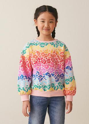 Світшот для дівчинки яскравий