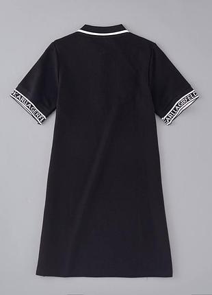 Платье черное karl lagerfeld 3