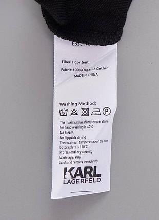 Платье черное karl lagerfeld 6