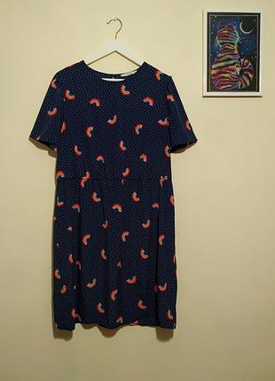 Новое платье с радугами от tu, батал, большой размер.