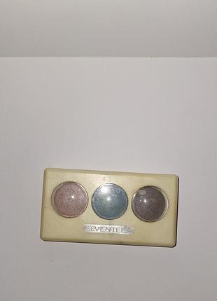 Вінтажна палетка тіней для повік бренду seventeen
