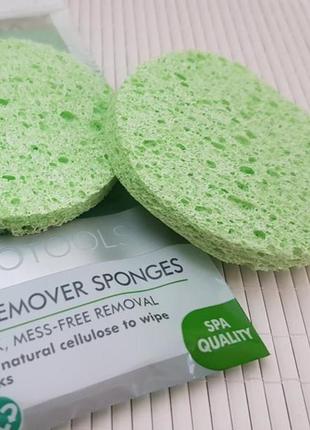 Спонж для видалення маски ecotools mask remover sponges. оригінал