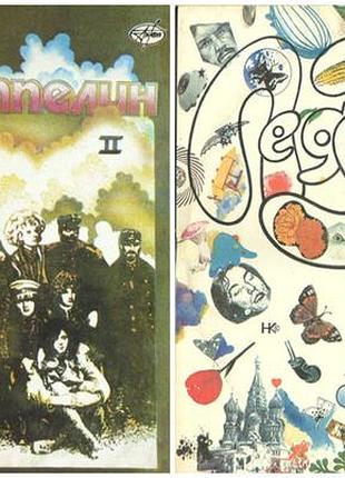 Led zeppelin – led zeppelin ii / led zeppelin iii 1969 - 1970 / 1992 2lp платівки / vinyl /вініл