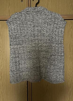 Жилет zara структурований 3