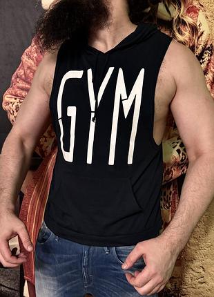 Майка для бодібілдингу gym