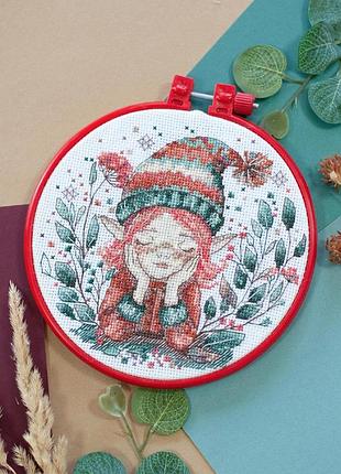 Набір для вишивання хрестиком "замріявся" ahm-085