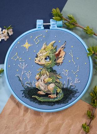 Набір для вишивання хрестиком "запалювач зірок" ahm-087