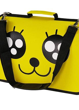 Сумка переноска для кошек и собак 42x30x21 см cosmopet cp-08 (m) yellow