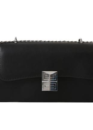 Женская черная сумка 1578 кросс-боди