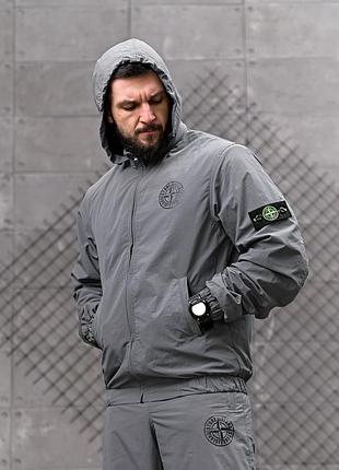 Спортивний костюм stone island submariner grey нп4993(k7 - 00)