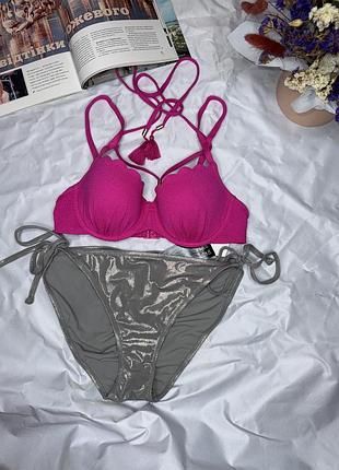 Купальник сборный 75c + 46 от hunkemoller h&m