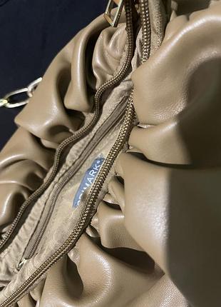 Сумочка беж/шоколад колір