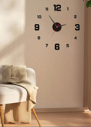 3d безрамний годинник