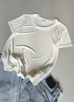 Monki базова біла футболка
