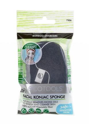 Спонж для лица конняку ecotools facial konjac sponge2 фото