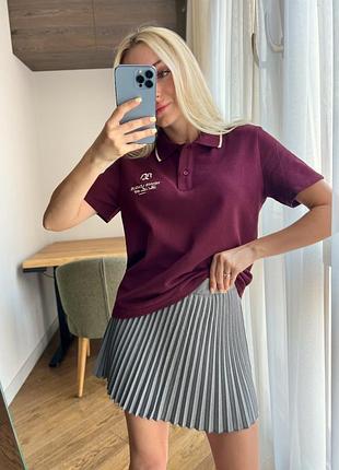 Спідниця плісе сіра зара, спідниця-шорти zara