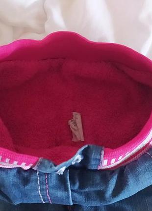 Утепленные джинсы, 98, для девочки 3