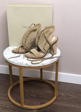 Замшеві босоніжки philosophy 36 p.