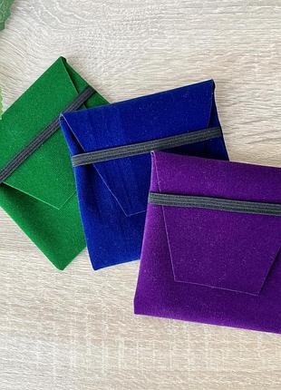 Бархатный мешочек для украшений