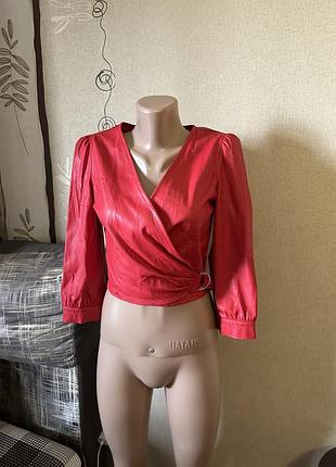 Піджак еко шкіра