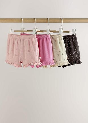 Шорти у рубчик для дівчаток🩷  легенькі та приємні до тіла 👍
